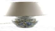 BLUE FLOWER DECORATION LAMP