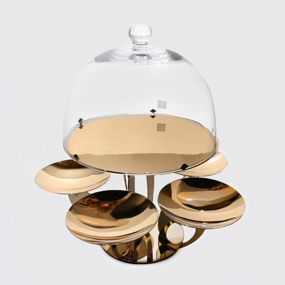 Stand with 6 bowlS 