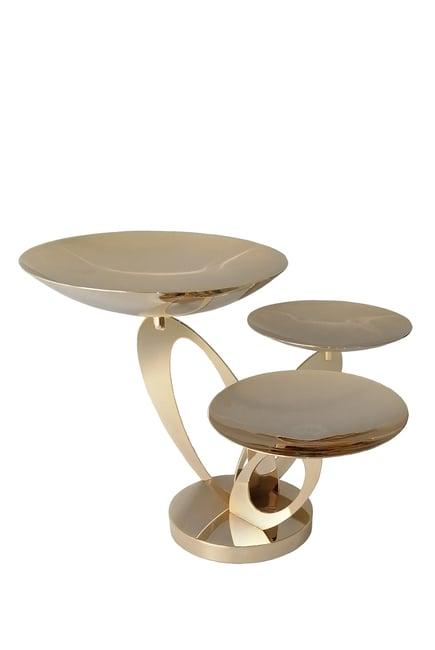 Stand with 3 rounded plates