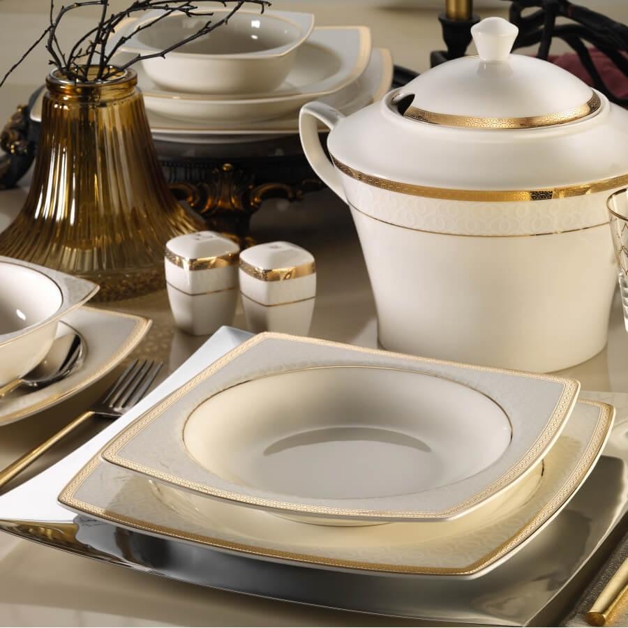 DINNER SET- 62 PCS-12 PERSON 