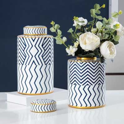 Table Lamp & Vase
