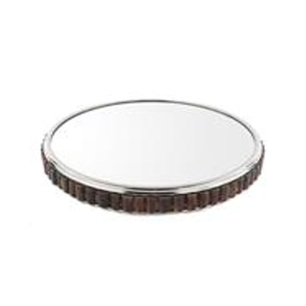 Bamboo Mirrored Tray 36x4cm