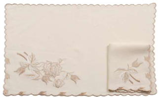 Set of 2pc: Napkin+Placemat
