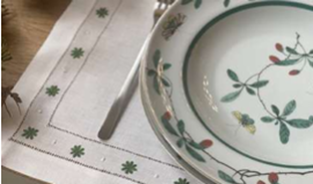 Set of 2pc: Napkin+Placemat