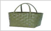 Shopper fat strap moss green size S